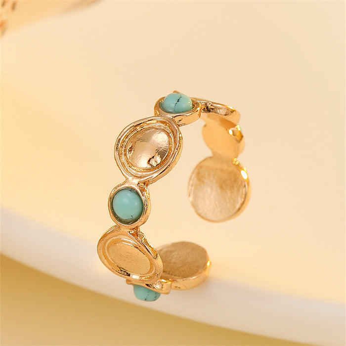Wholesale Snake Head Tiger Eye Style Fashion Jewelry Set Electroplated Boutique