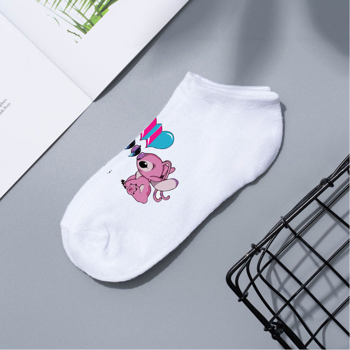 Wholesale Cartoon Short Cotton Socks JDC-SK-WuDuomei005