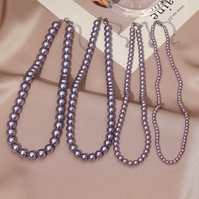 Wholesale Necklace, pearl collarbone chain, new style, fashionable and sexy necklace