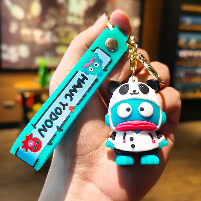 Wholesale Cartoon Doll Silicone Keychain JDC-KC-Tingm218