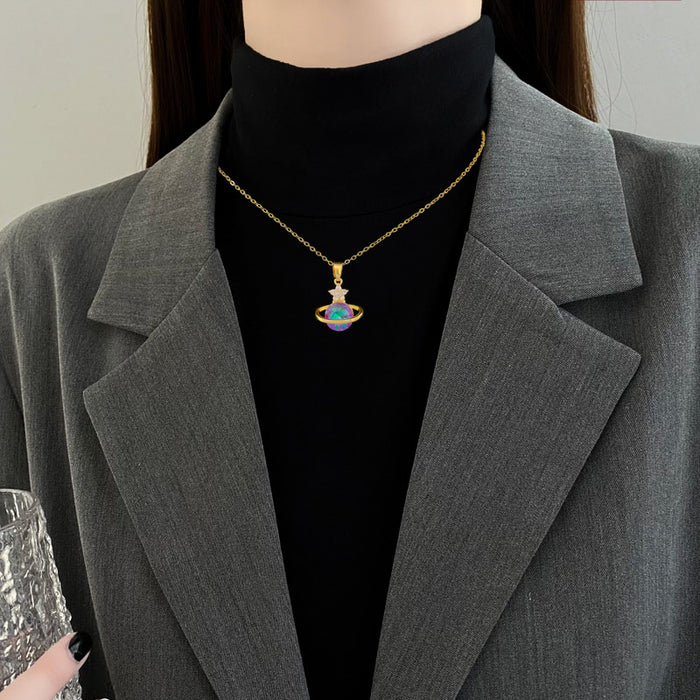 Wholesale Titanium steel necklace accessories, fashionable, personalized, and simple