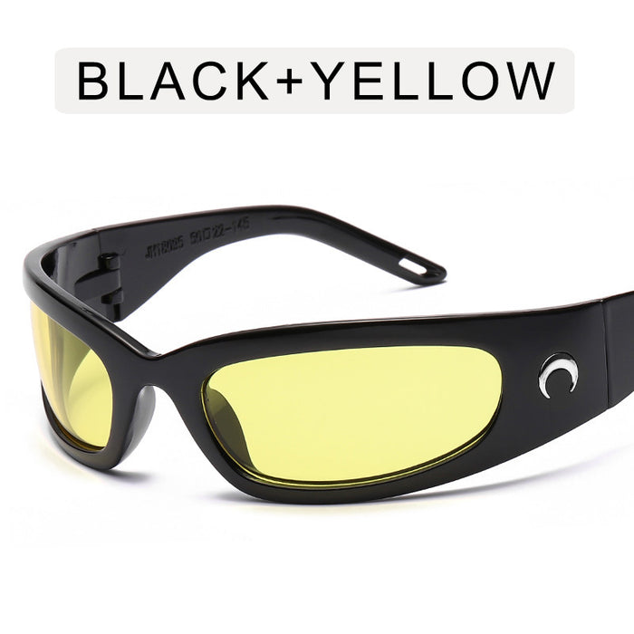 Wholesale Moon Fashion Sunglasses, Future Technology Sunglasses, Sports Cycling Sunglasses