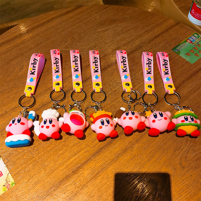 Wholesale Cartoon Doll Silicone Keychain JDC-KC-Tingm270