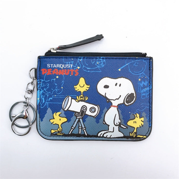 Wholesale PU Cartoon Printing with Key Ring Card Holder Coin Purse JDC-WT-YaLL020