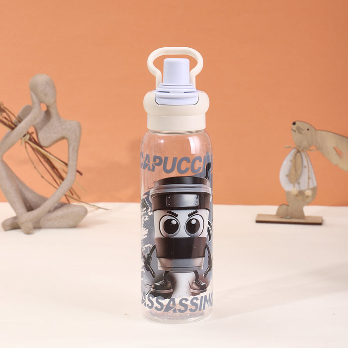 Wholesale Cute cartoon pattern plastic cups large capacity Tumblers