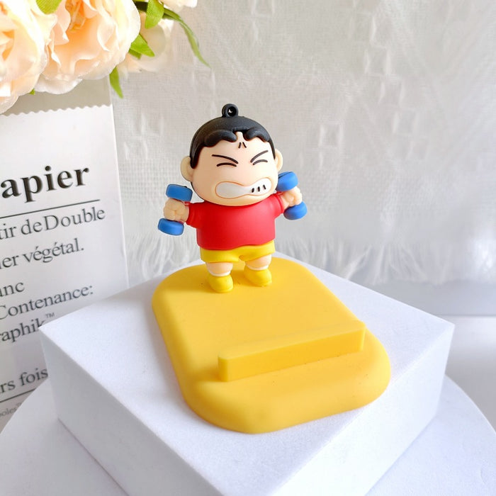 Wholesale PVC Cartoon Doll Mobile Phone Holder JDC-PS-MingT023