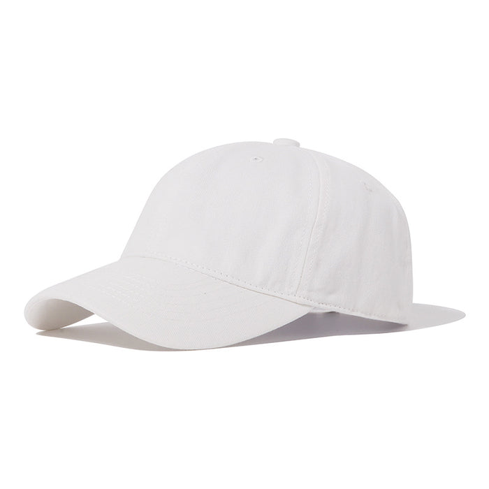 Wholesale Washed retro light plate hat, bare body baseball cap, casual duckbill cap, sun visor cap