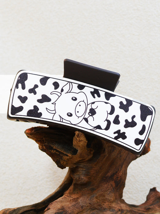 Wholesale Western Style Cow Dog Claw DOG MAMA Hairpin Shark Clip JDC-HC-ChenC009