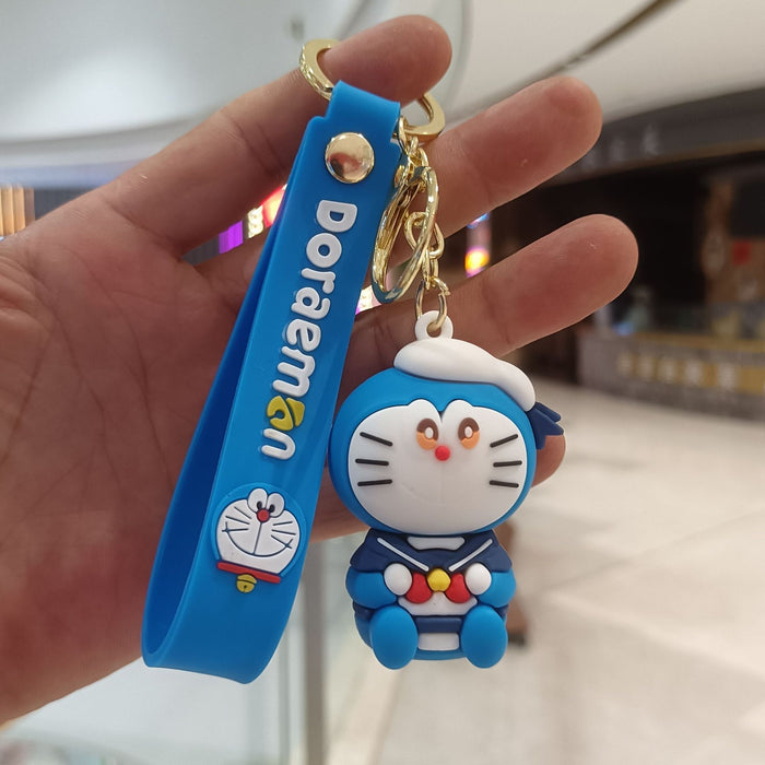 Wholesale Cartoon Silicone Doll Keychain JDC-KC-KuangK038