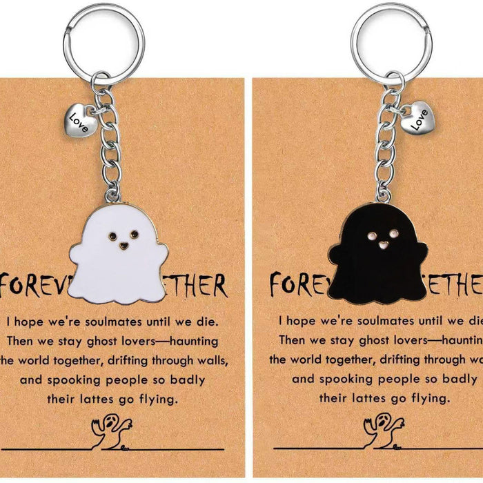 Wholesale Alloy Ghost Keychain  Dark Style Car Key Accessory Gift MOQ:2