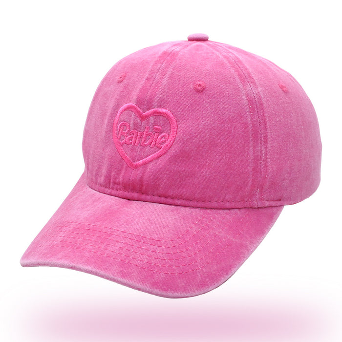 Wholesale Love Embroidered Vintage Cotton Cap JDC-HT-HaiPu001