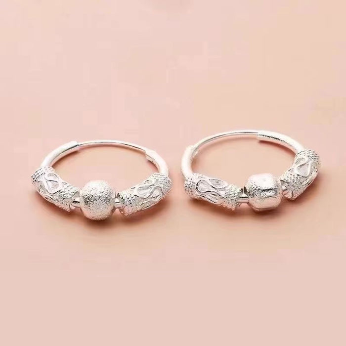 Wholesale Rotating earrings with a light luxury and niche design, simple yet fashionable and versatile earrings