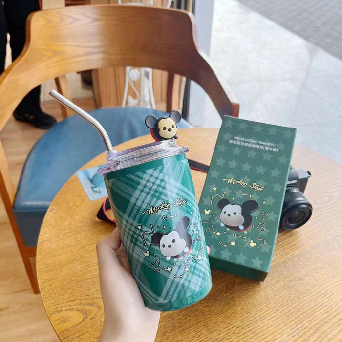 Wholesale Bear Thermos Cup Straw Cup Water Cup Coffee Cup Office Cup