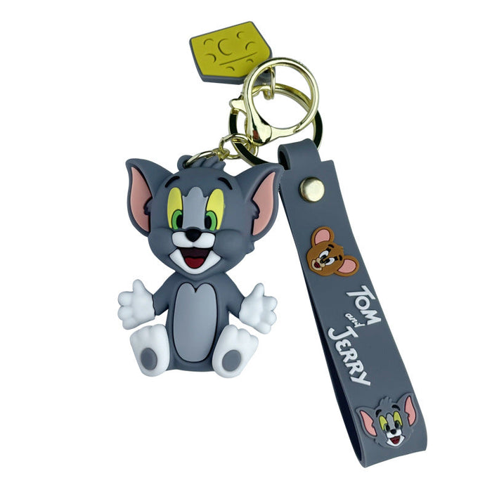 Wholesale Keychains PVC Hardware Cute Cartoon (M) JDC-KC-MiaoY044