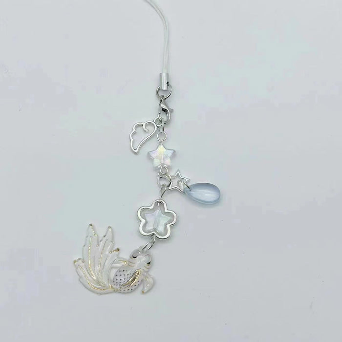 Wholesale Star Beaded Mobile Phone Chain Pendant Car Bag Pendant