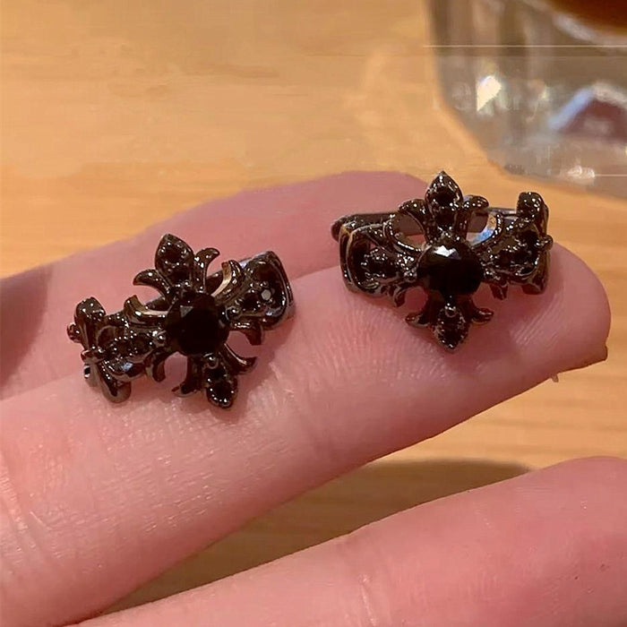 Wholesale Gun Black Cruciferous  Adjustable Ear Clip Niche Design