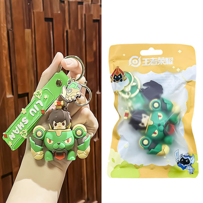 Wholesale Cartoon 3D Doll PVC Keychain JDC-KC-MingT052