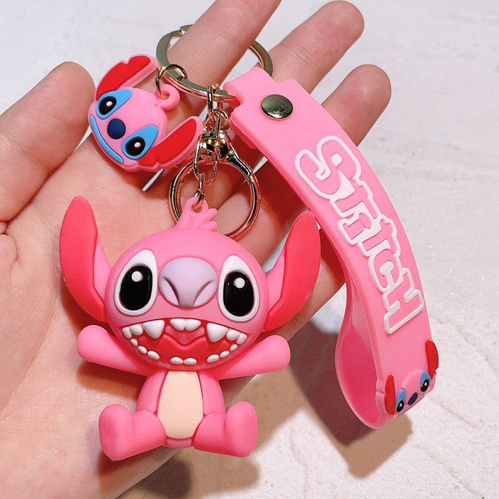 Wholesale Cartoon Silicone Doll Keychain JDC-KC-QiChao025