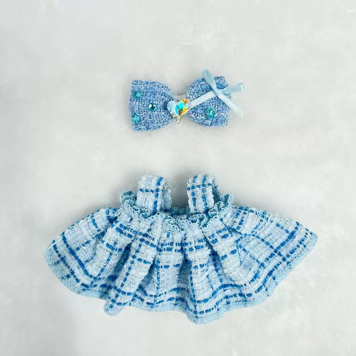 Wholesale Vinyl doll clothes change cute sweet skirt