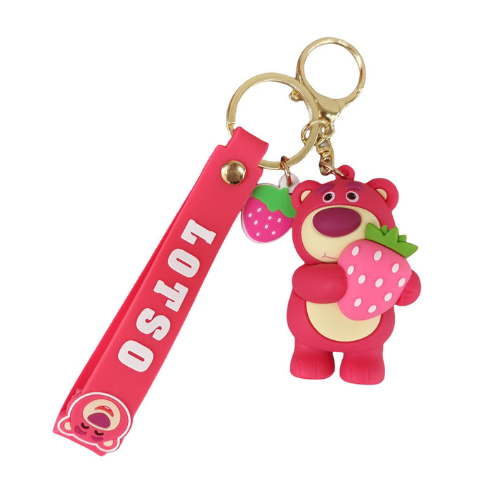 Wholesale Cartoon Silicone Doll Keychain JDC-KC-ZhuoRan014