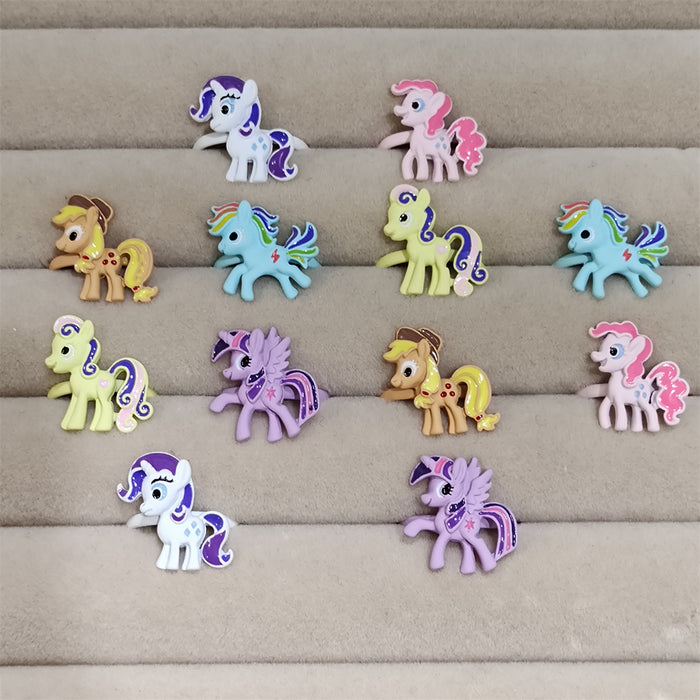 Wholesale Pony Ring Female Cute Cartoon Sweet Children  Adjustable Tail Ring