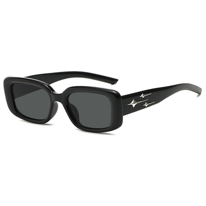 Wholesale Street shooting square meteor retro sunglasses, high-end sunglasses, new sunglasses
