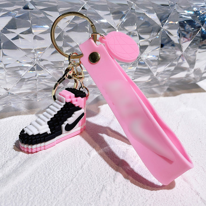 Wholesale Cartoon Shoes Silicone Doll Keychain JDC-KC-QiChao011