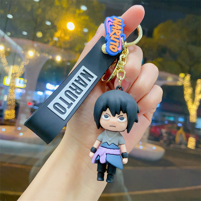 Wholesale  PVC Cartoon Couple Keychain