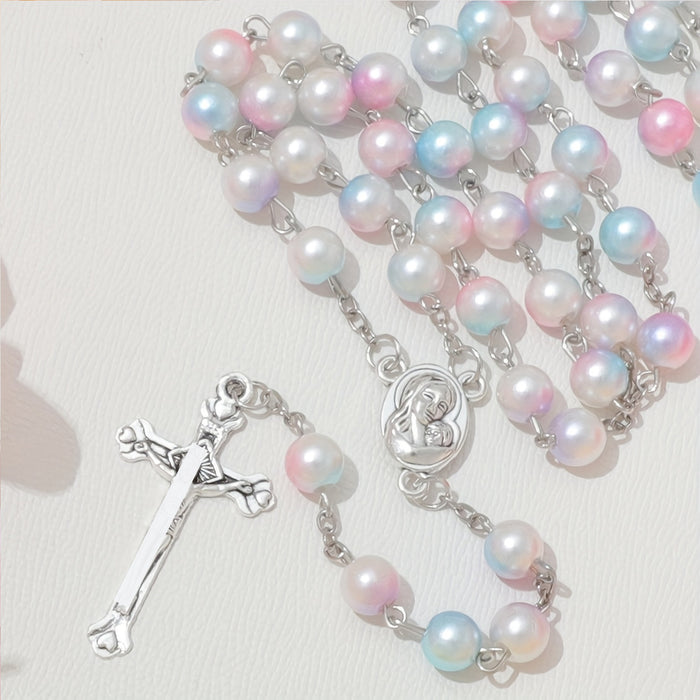 Wholesale Pearl necklace cross