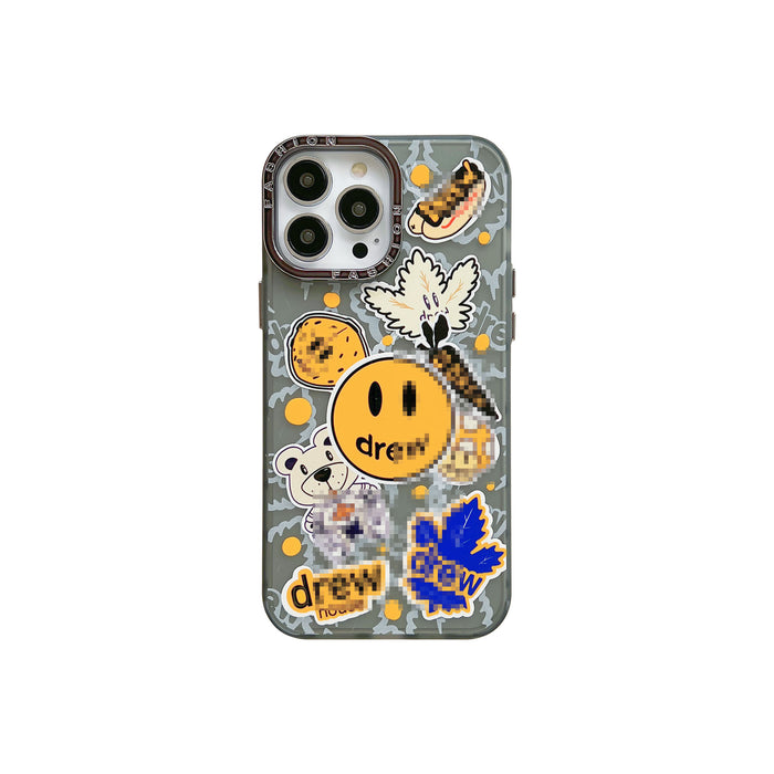 Wholesale Smiley Bear TPU Hard Phone Case JDC-PC-FangXing005