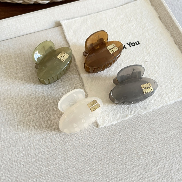 Wholesale Gold Label Double Grasp Clip Small Half Tie Broken Hair Mini Hair Clip Low Hair Volume High Tail Half Tie Shark Clip