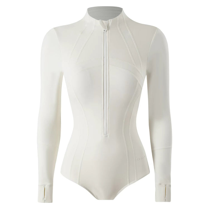 Wholesale High neck swimsuit, long sleeved pants, professional sun protection one-piece quick drying diving suit