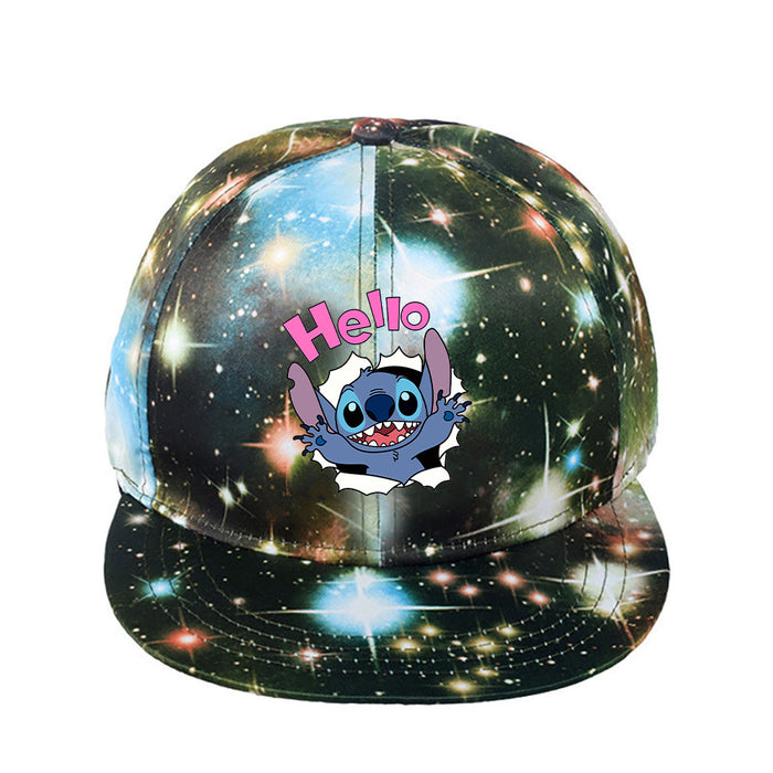 Wholesale Acrylic Cartoon Print Colorful Baseball Cap JDC-FH-WuDuomei003