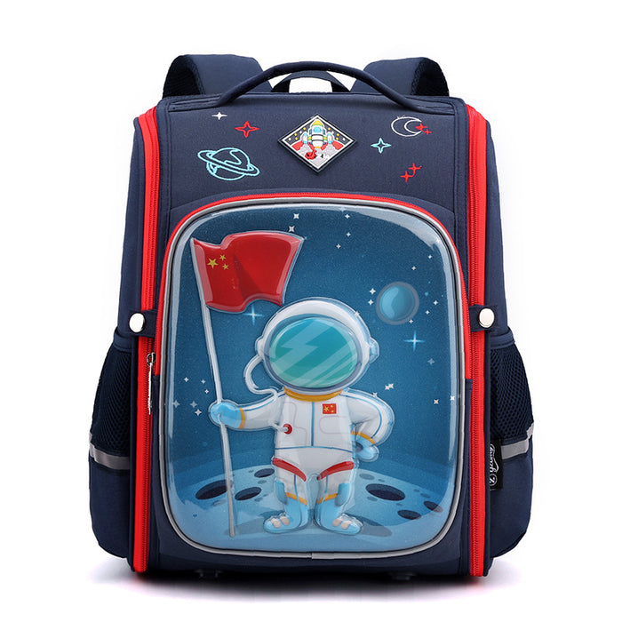 Wholesale Oxford Cloth Cartoon Lightweight Spine Protection Children's Backpack JDC-BP-YuanDuo097
