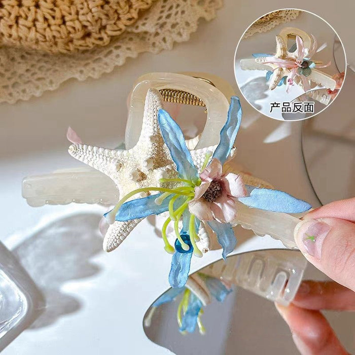 Wholesale Hair edge clip starfish edge clip