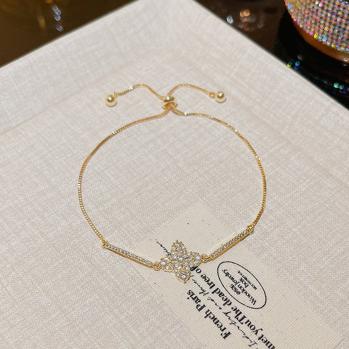 Wholesale Women's Sweet Zircon Bracelet