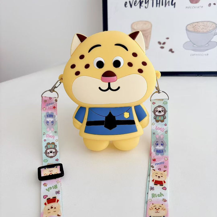 Wholesale Cute Cartoon Silicone Crossbody Shoulder Bags