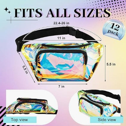 Wholesale PVC Waterproof Transparent Sports Waist Bag Messenger Bag JDC-SD-DongY001