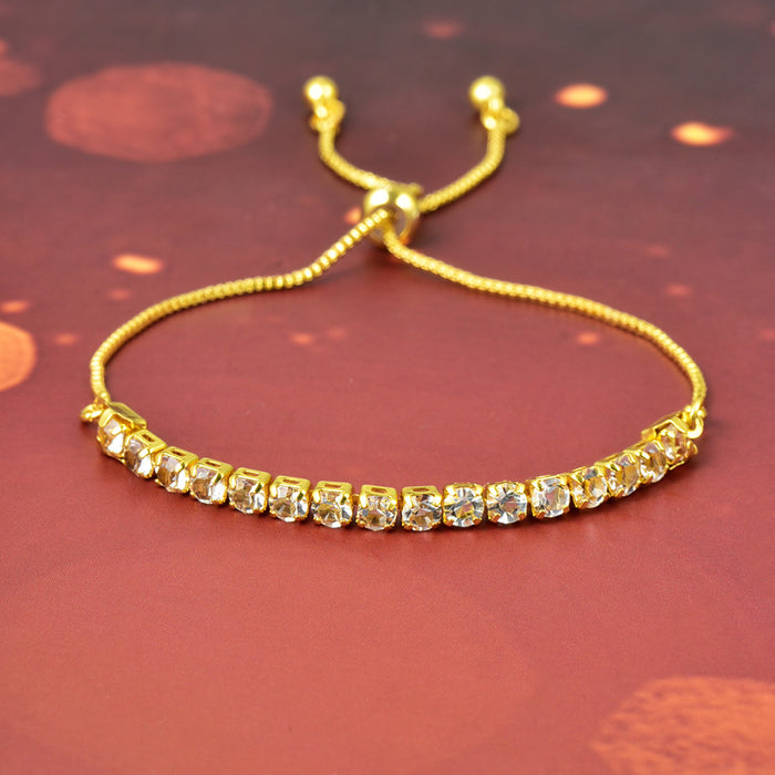 Wholesale Full Diamond Claw Chain Fashion Simple Jewelry Shrink Activity Bracelet