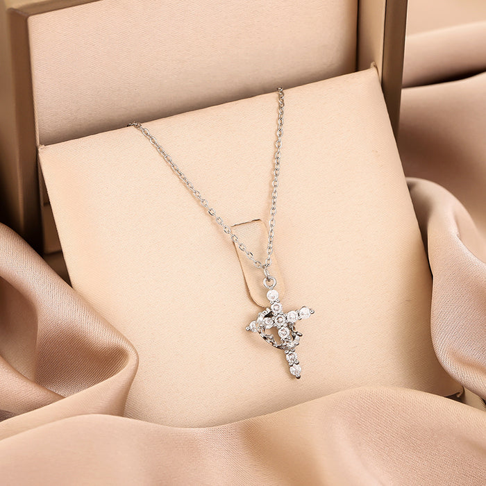 Wholesale  Crown Cross Necklace Women's   Accessories Jewelry for Men