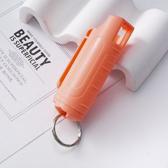 Wholesale Plastic Shell Push-type Spray Keychain JDC-KC-ZY019