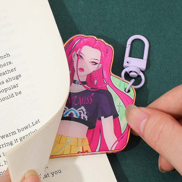 Wholesale K-Pop Cute Cartoon Acrylic Keychain