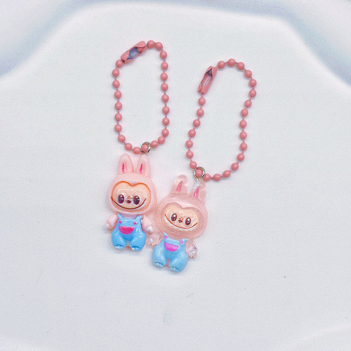 Wholesale Cute creative doll small pendant keychain school bag pendant cartoon gift