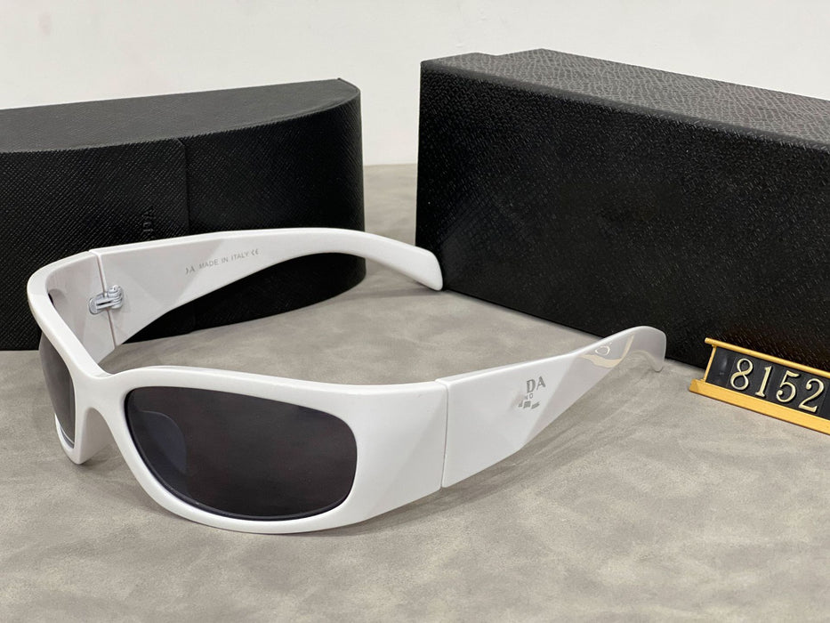 Wholesale  curved glasses women's anti-ultraviolet sunglasses sunglasses men's round face trend