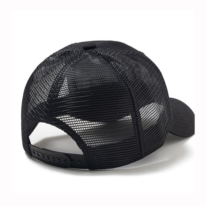 Wholesale Mesh breathable casual curved brim hat for outdoor sun shading, baseball sun hat
