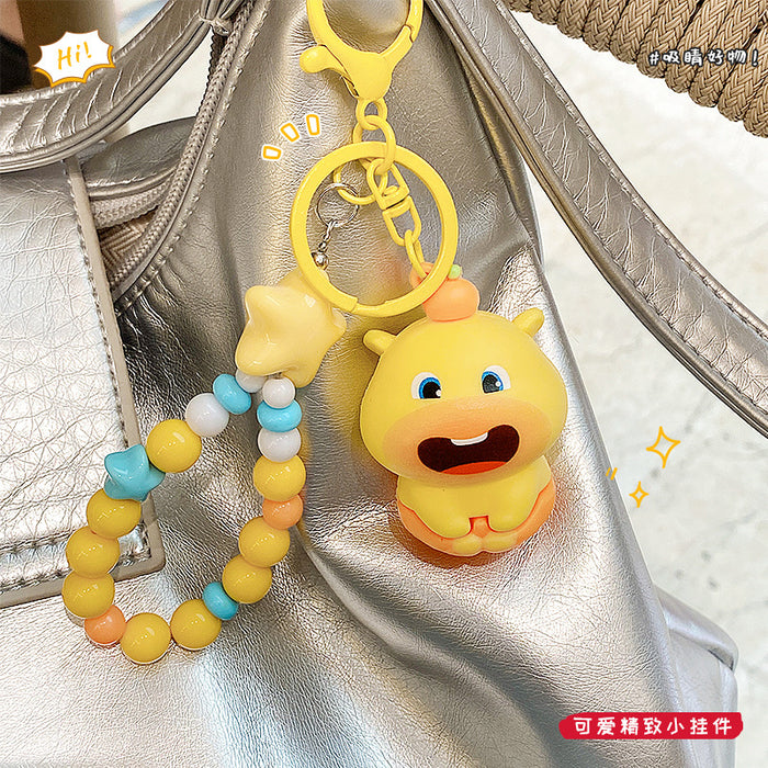 Wholesale Capybara Lulu Charm Keychain Decorative Bag Charm Boutique Gift