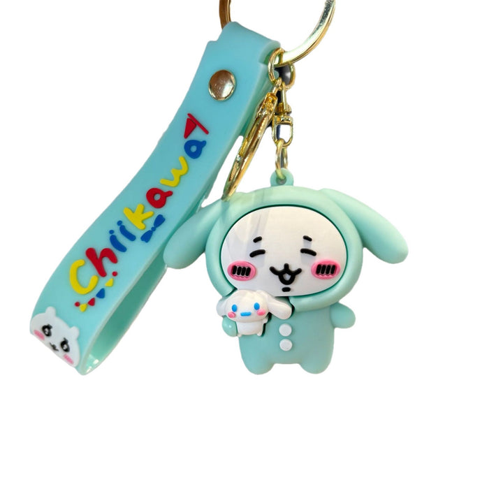 Wholesale Cartoon PVC Cute Keychains JDC-KC-PengYu37