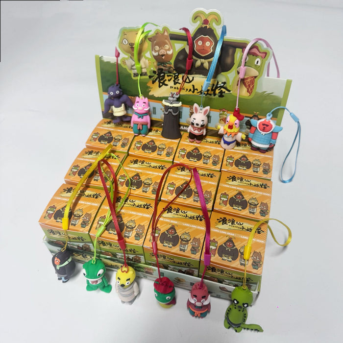 Wholesale 12pcs Little Monster blind box blind bag hand-made surrounding ornaments children' s toys