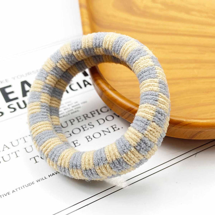 Wholesale 10pcs High elasticity thickened and durable hair tie