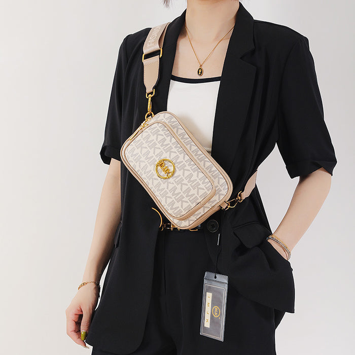 Wholesale Waist Bag Wide Shoulder Strap One Shoulder Crossbody Small Square Bag JDC-SD-Pengz006